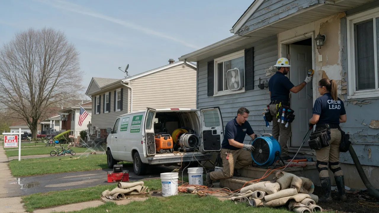 Flood Cleanup in Sheldon, ND near me