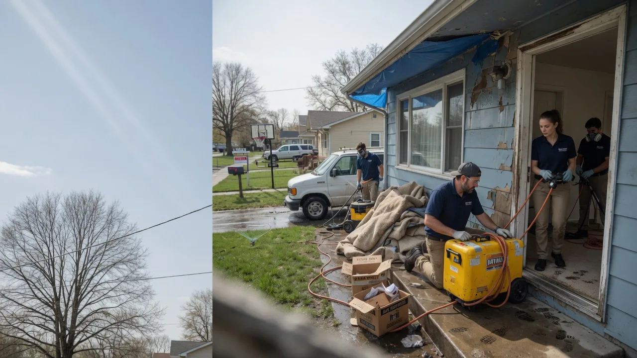 Basement Flood Cleanup in Sheldon, ND near me